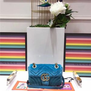 Gucci GG Marmont Velvet Mini Bag (Varied Colors)