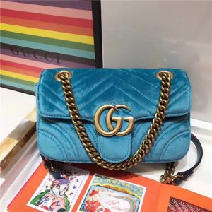 Gucci GG Marmont Velvet Mini Bag (Varied Colors)