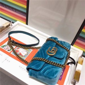 Gucci GG Marmont Velvet Mini Bag (Varied Colors)