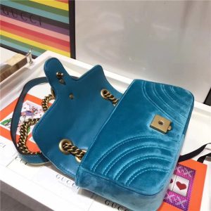 Gucci GG Marmont Velvet Mini Bag (Varied Colors)