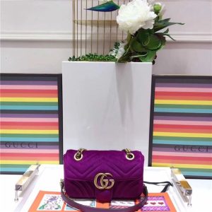 Gucci GG Marmont Velvet Mini Bag (Varied Colors)