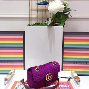 Gucci GG Marmont Velvet Mini Bag (Varied Colors)