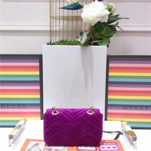 Gucci GG Marmont Velvet Mini Bag (Varied Colors)