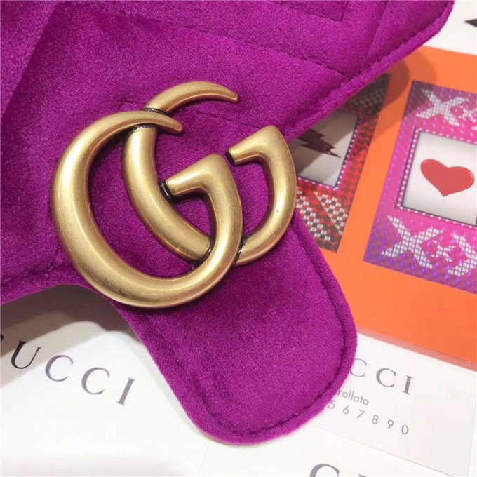 Gucci GG Marmont Velvet Mini Bag (Varied Colors)