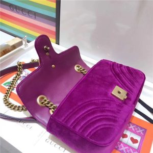 Gucci GG Marmont Velvet Mini Bag (Varied Colors)