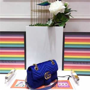 Gucci GG Marmont Velvet Mini Bag (Varied Colors)