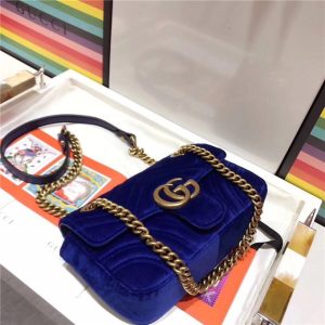 Gucci GG Marmont Velvet Mini Bag (Varied Colors)