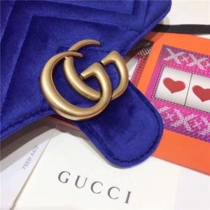 Gucci GG Marmont Velvet Mini Bag (Varied Colors)