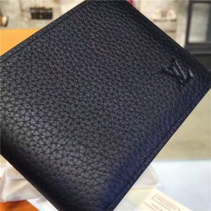 Louis Vuitton Multiple Wallet Taurillon Leather Noir