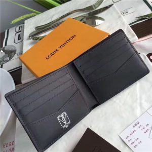 Louis Vuitton Slender Wallet Damier Cobalt LV Cup Rouge