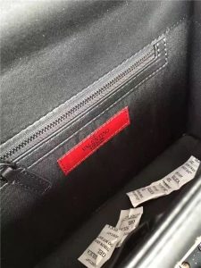 Valentino Garavani chain cross body bag Black/Ruthenium