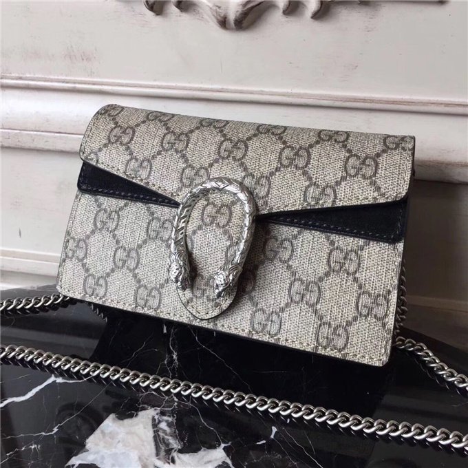 Gucci Dionysus GG Supreme Super Mini Bag (Varied Colors)