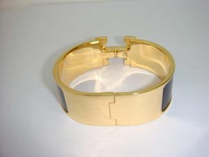 Hermes H Enamel Bracelet (Varied Colors)