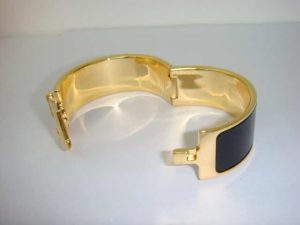Hermes H Enamel Bracelet (Varied Colors)
