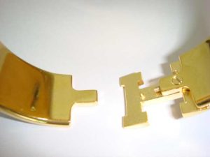 Hermes H Enamel Bracelet (Varied Colors)