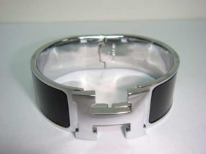 Hermes H Enamel Bracelet (Varied Colors)
