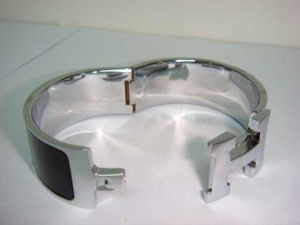 Hermes H Enamel Bracelet (Varied Colors)