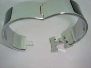 Hermes H Enamel Bracelet (Varied Colors)