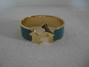 Hermes H Enamel Bracelet (Varied Colors)