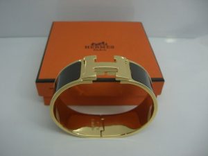 Hermes H Enamel Bracelet (Varied Colors)