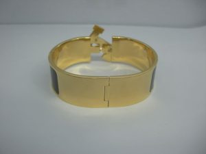 Hermes H Enamel Bracelet (Varied Colors)