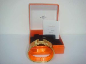 Hermes H Enamel Bracelet (Varied Colors)