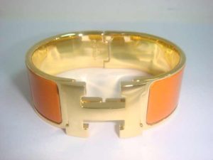 Hermes H Enamel Bracelet (Varied Colors)