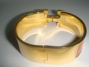 Hermes H Enamel Bracelet (Varied Colors)