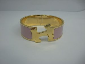 Hermes H Enamel Bracelet (Varied Colors)