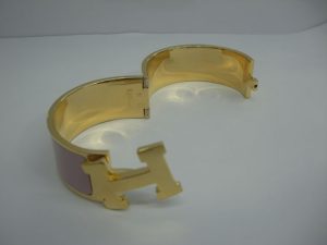 Hermes H Enamel Bracelet (Varied Colors)