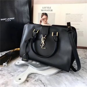 Yves Saint Laurent Small Monogram Cabas Bag (Varied Colors)