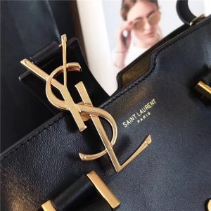 Yves Saint Laurent Small Monogram Cabas Bag (Varied Colors)