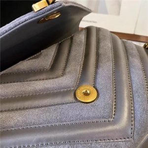 Yves Saint Laurent Medium Quilted Leather & Suede Shoulder Bag (Varied Colors)