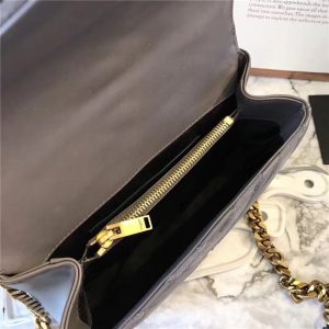 Yves Saint Laurent Medium Quilted Leather & Suede Shoulder Bag (Varied Colors)