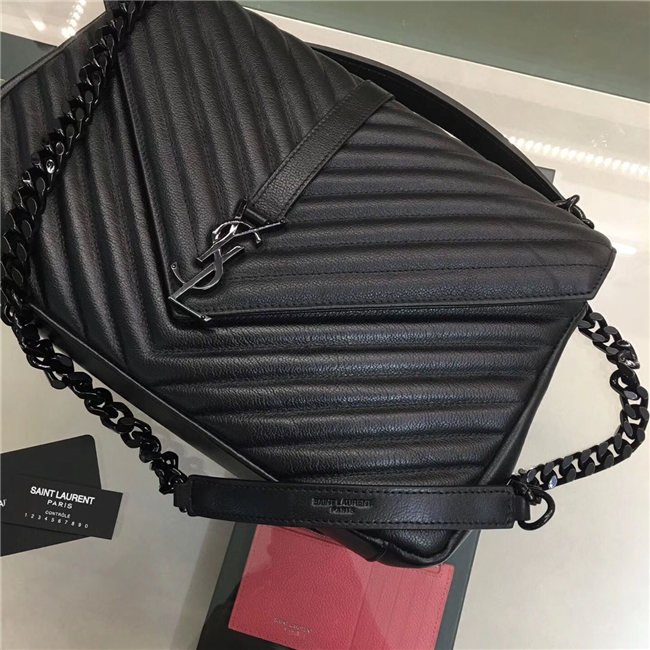 Yves Saint Laurent Classic Large Bag Leather (Varied Colors)