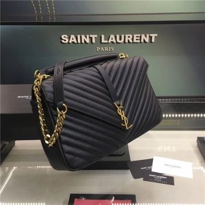 Yves Saint Laurent Classic Large Bag Leather (Varied Colors)