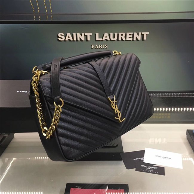 Yves Saint Laurent Classic Large Bag Leather (Varied Colors)