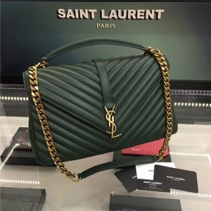 Yves Saint Laurent Classic Large Bag Leather (Varied Colors)