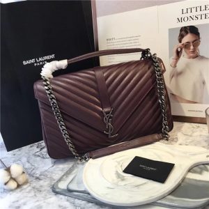 Yves Saint Laurent Classic Large Bag Leather (Varied Colors)