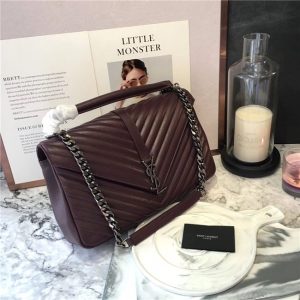 Yves Saint Laurent Classic Large Bag Leather (Varied Colors)