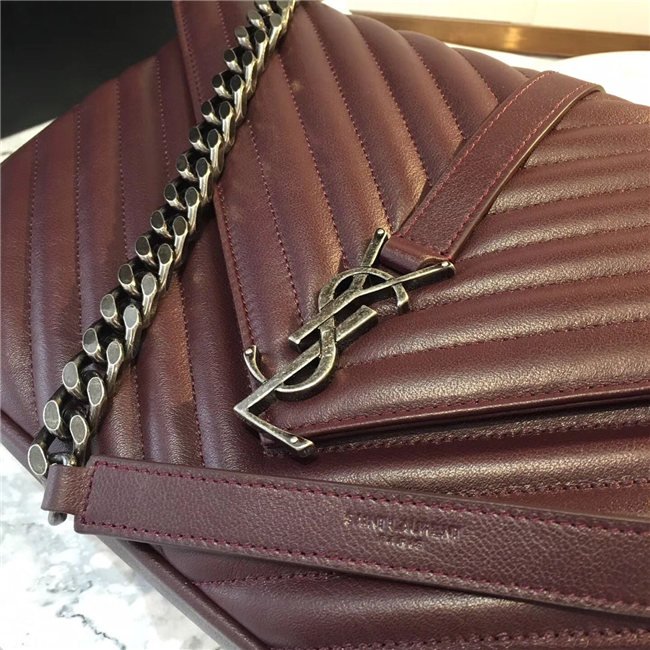 Yves Saint Laurent Classic Large Bag Leather (Varied Colors)