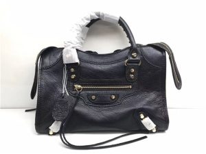 Balenciaga Classic Small Lambskin City Tote Bag (Varied Colors)