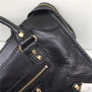 Balenciaga Classic Small Lambskin City Tote Bag (Varied Colors)