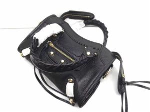 Balenciaga Classic Mini Lambskin City Tote Bag (Varied Colors)