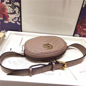 Gucci GG Marmont Matelasse Leather Belt Bag (Varied Colors)