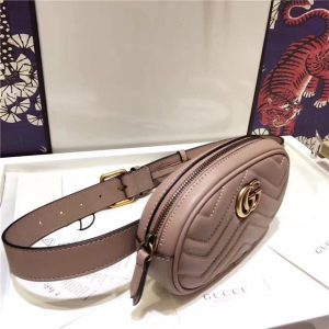 Gucci GG Marmont Matelasse Leather Belt Bag (Varied Colors)