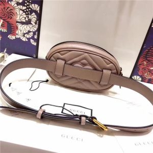 Gucci GG Marmont Matelasse Leather Belt Bag (Varied Colors)
