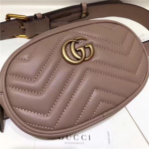Gucci GG Marmont Matelasse Leather Belt Bag (Varied Colors)
