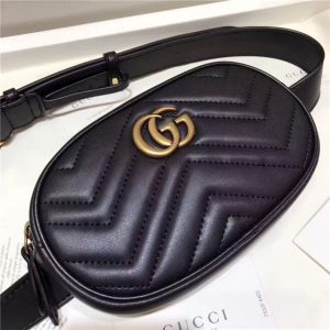 Gucci GG Marmont Matelasse Leather Belt Bag (Varied Colors)