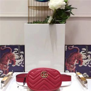 Gucci GG Marmont Matelasse Leather Belt Bag (Varied Colors)